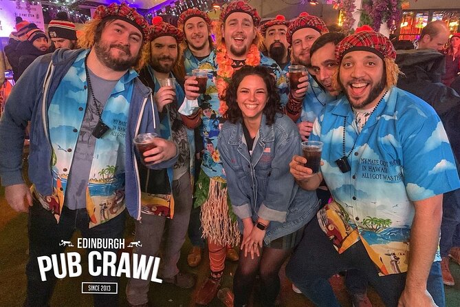 The Original Edinburgh Pub Crawl: 7 Bars! - What the 7 Stops Feel Like: A Party Route, Not a Museum Walk