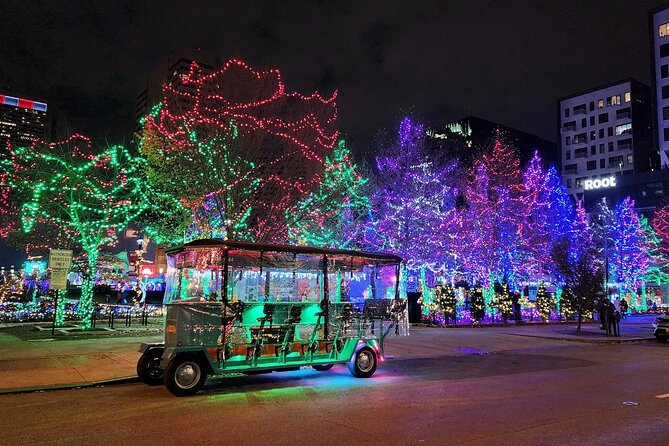 Trolley Pub Holiday Lights Tour in Columbus - Short North Pole to Columbus Commons: the best way to see lights without racing the clock
