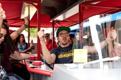 Trolley Pub Tour of Charlotte - The trolley setup: how the ride stays fun (and not chaotic)
