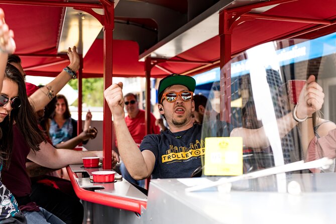 Trolley Pub Tour of Charlotte - The trolley setup: how the ride stays fun (and not chaotic)