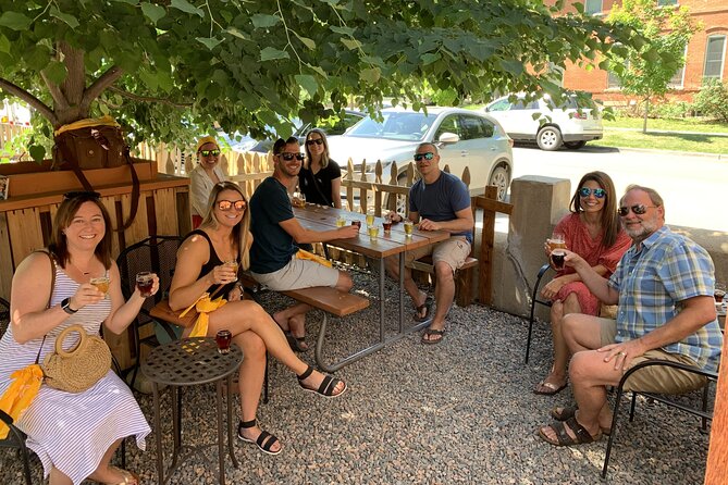 Wild West Pub Crawl - Stop 1: Golden City Brewery in a Victorian mansion backyard