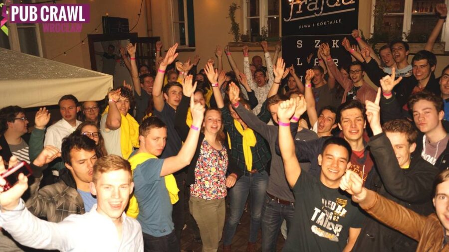 Wroclaw Pub Crawl with Free Drinks - Entering The Night at Pewexx (Ruska 8/9): Your First Drink and Your First Friends