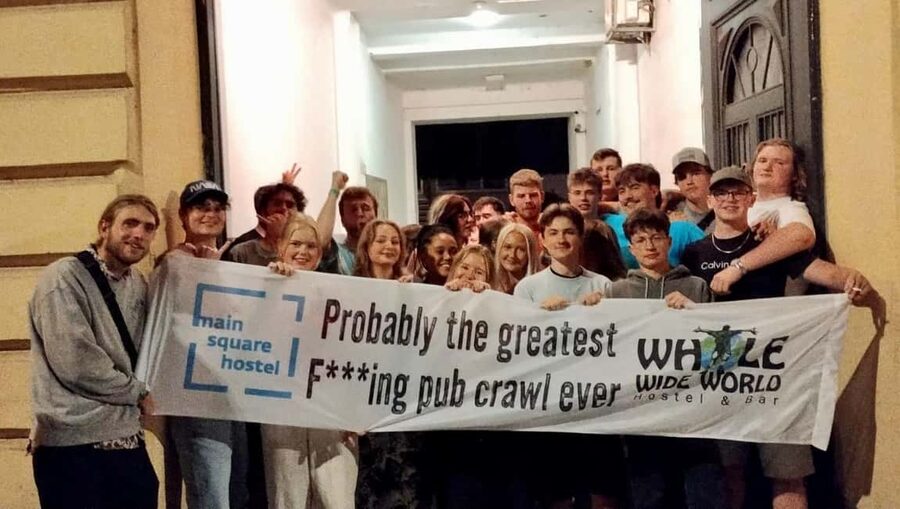 Zagreb: Pub Crawl, 1-Hour of Unlimited Drinks, & Club Entry - Zagreb’s All-In Opening Hour at Whole Wide World Hostel