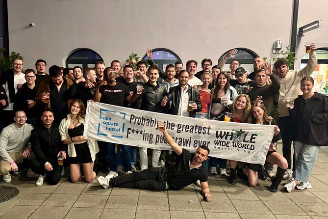 Zagreb Pub Crawl 1Hour of Unlimited Drinks Club Entry - Club Entry and the End Near Ban Josip Jelačić Square